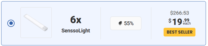 sensso light motion sensor unit 3